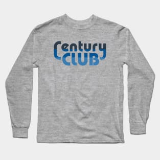 Century Club - Blue Long Sleeve T-Shirt